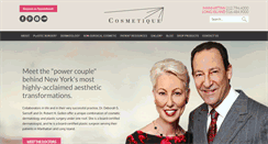 Desktop Screenshot of cosmetiquemd.com